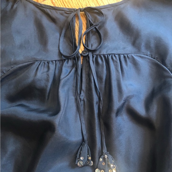 Rebecca Taylor silk top , size small - Picture 4 of 5